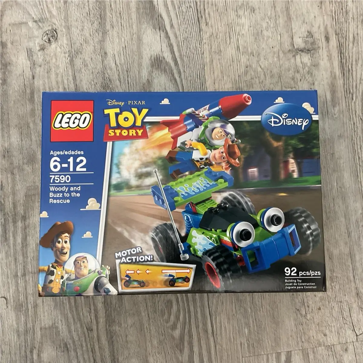Lego 7590 Disney Pixar Toy Story Woody and Buzz to The Rescue Set Lightyear Rare