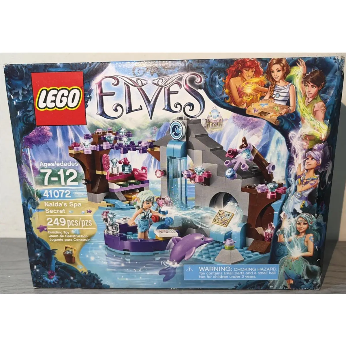 Lego 41072 - Elves: Naida`s Spa Secret 249 Pieces and - Retired