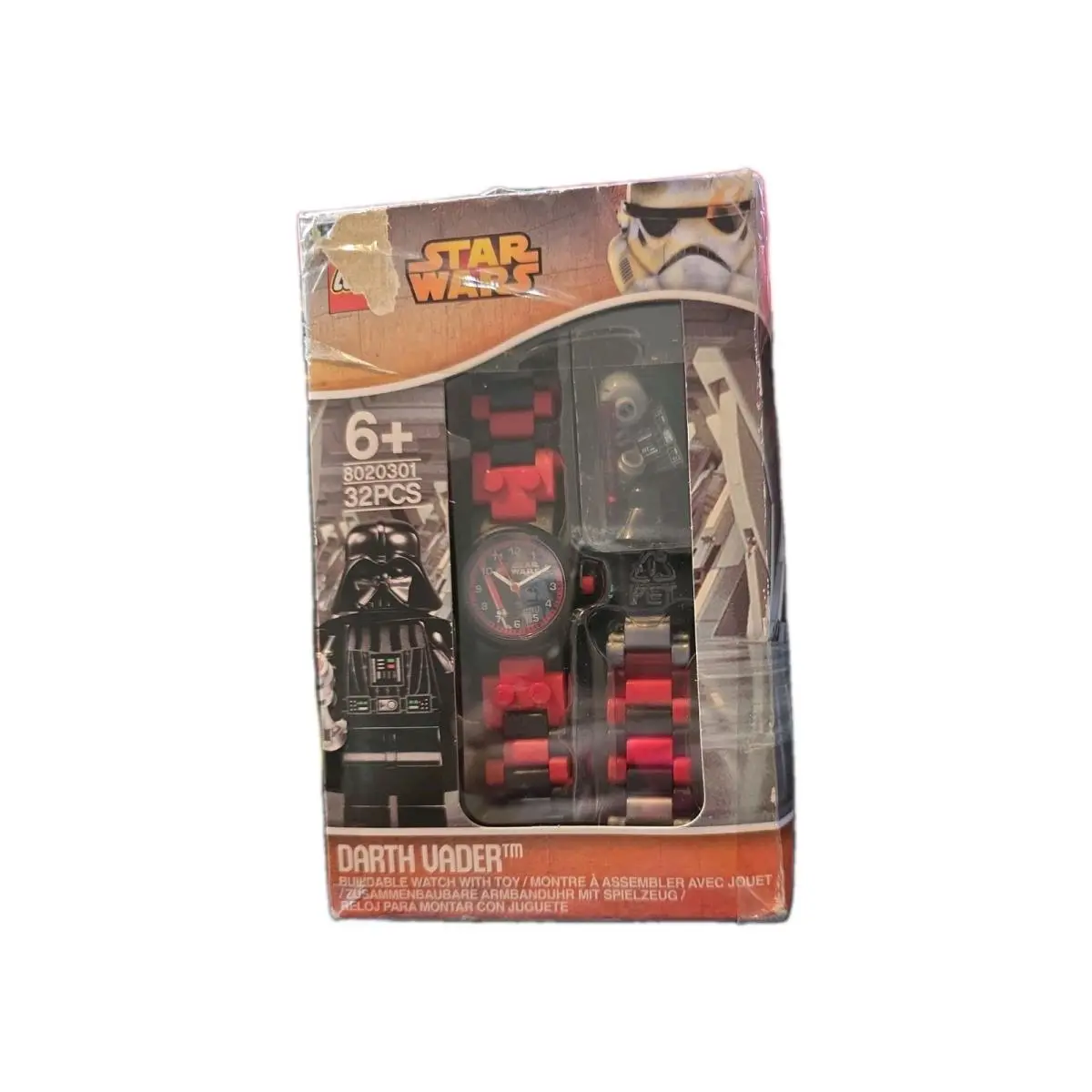 Lego Star Wars Darth Vader Buildable Watch with Toy 8020301 . Q1