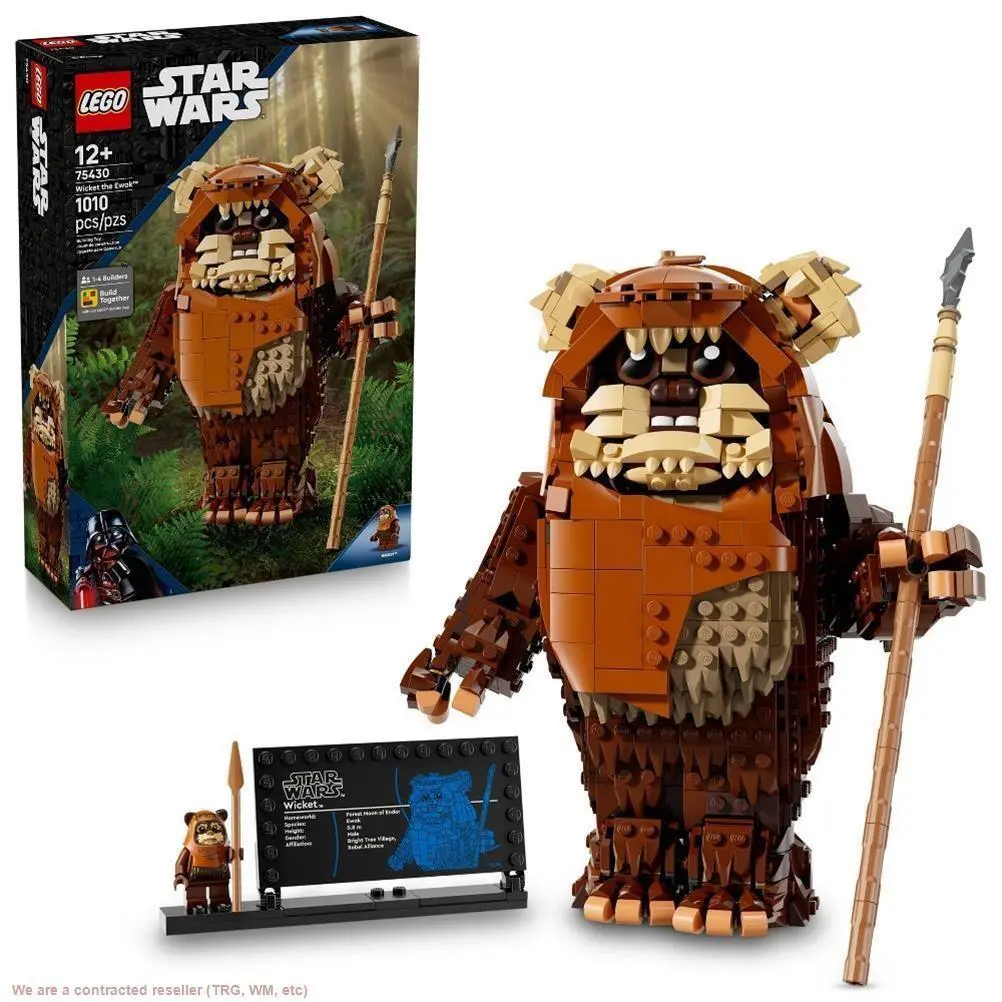 Lego Star Wars Wicket The Ewok Building Toy 75430