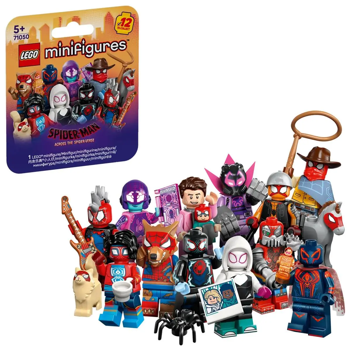 Lego Minifigures 71050 Spider-man: Across The Spider-verse Complete Set 12