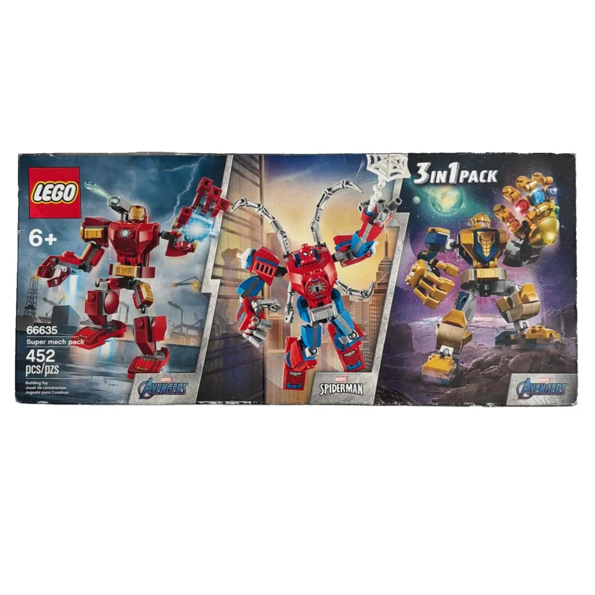 Lego Marvel Super Heroes 66635 Super Mech Pack Exclusive Retired Set