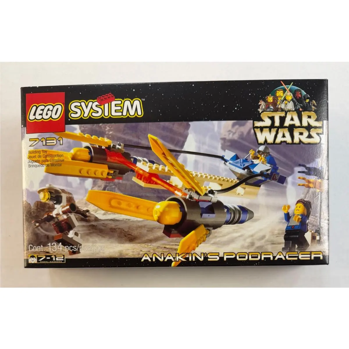 Lego System Star Wars: 7131 Anakin`s Podracer Vintage 1999 Episode 1