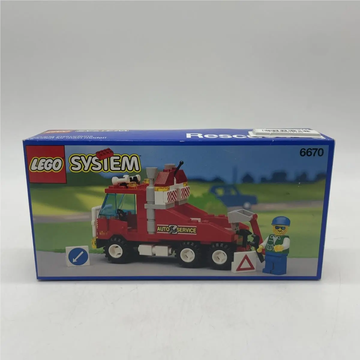 Lego System 6670 Rescue Rig Rare Vintage Lego City Set