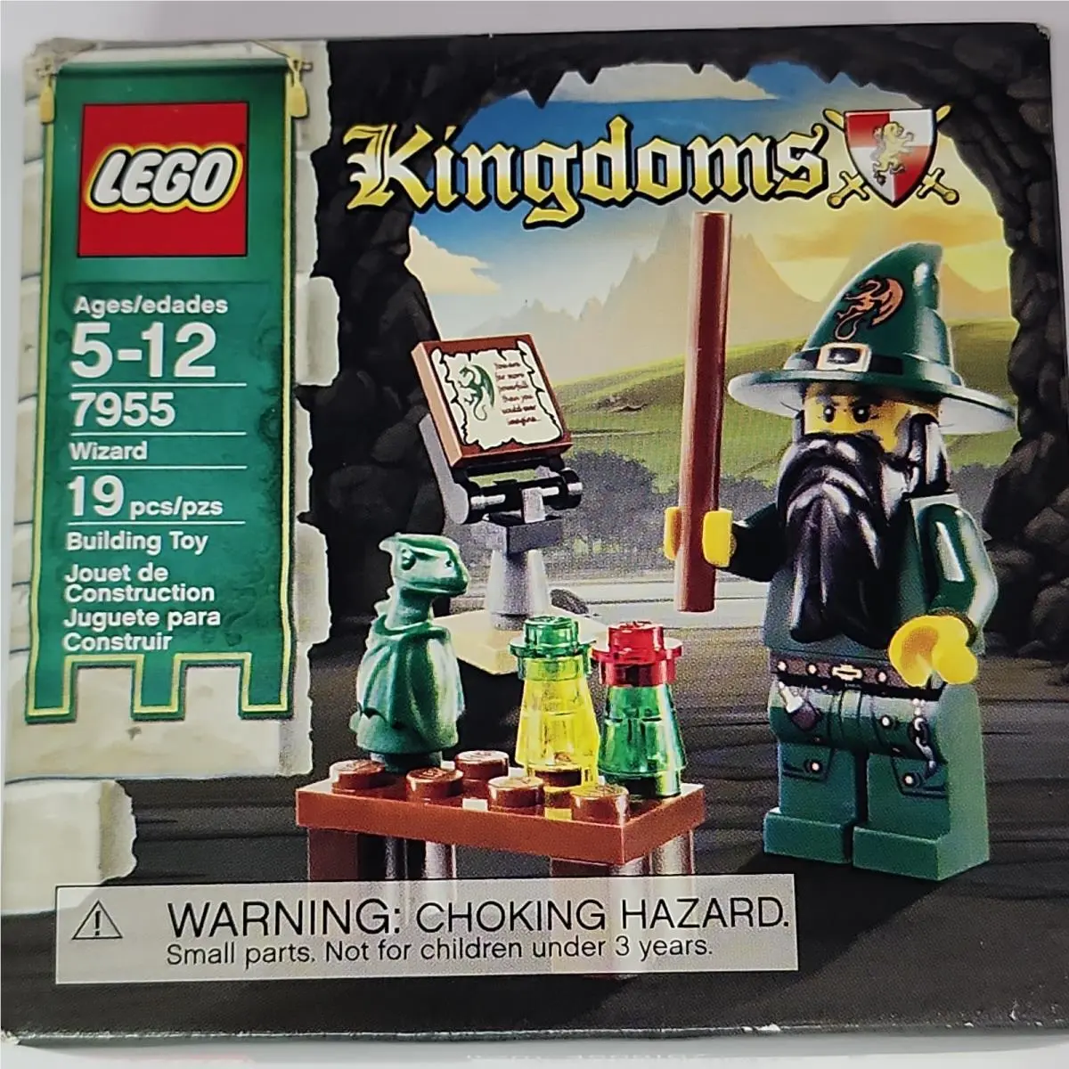2010 Lego Kingdoms Misb Set 7955 The Wizard Medieval Knights Castle 19 Pcs