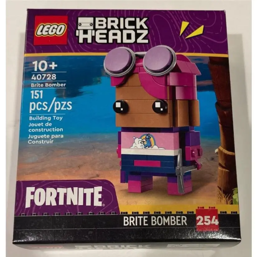 Lego 40728 Brick Headz Fortnite Brite Bomber Misb