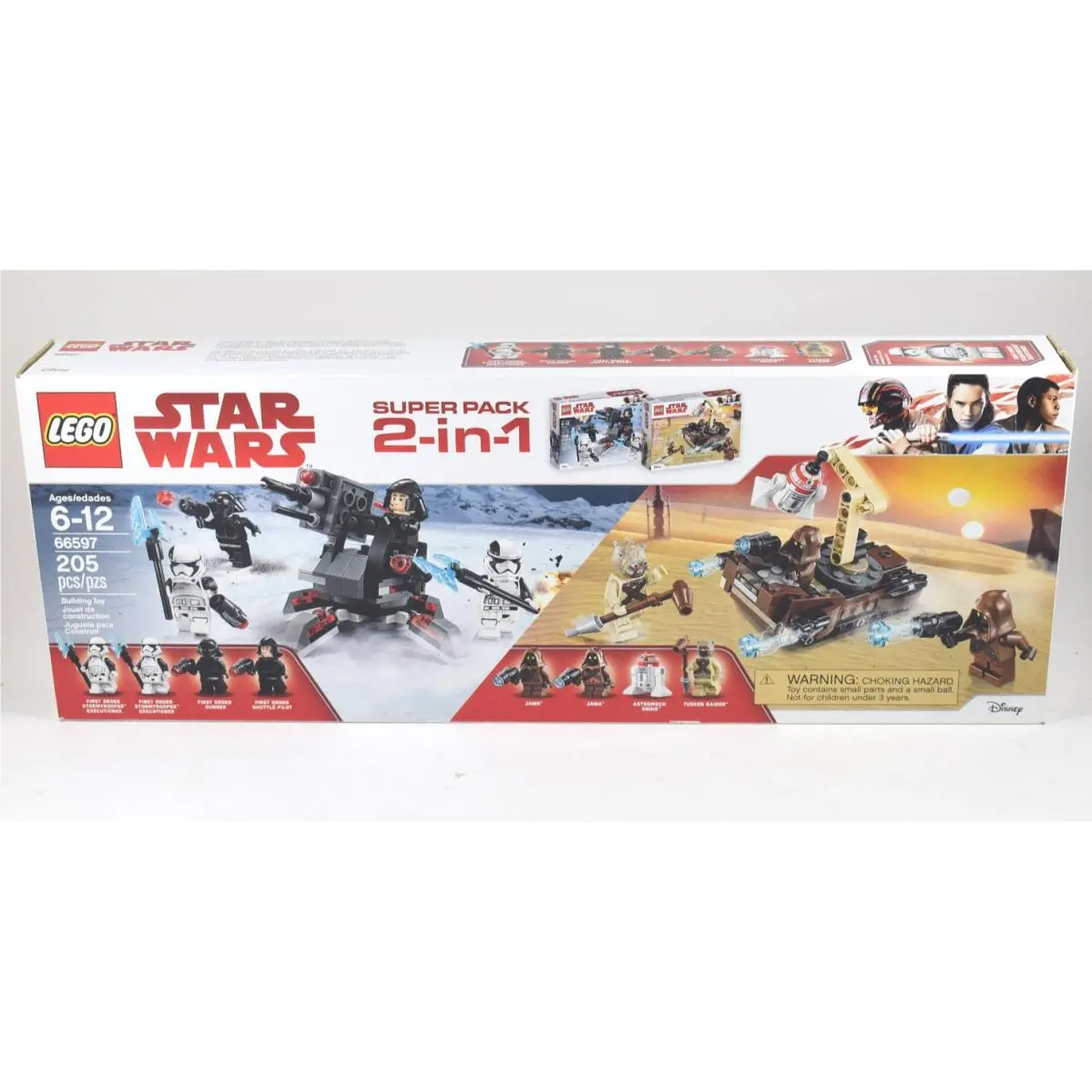 Lego Star Wars 66597 2-in-1 Super Pack 2018 Retired Set