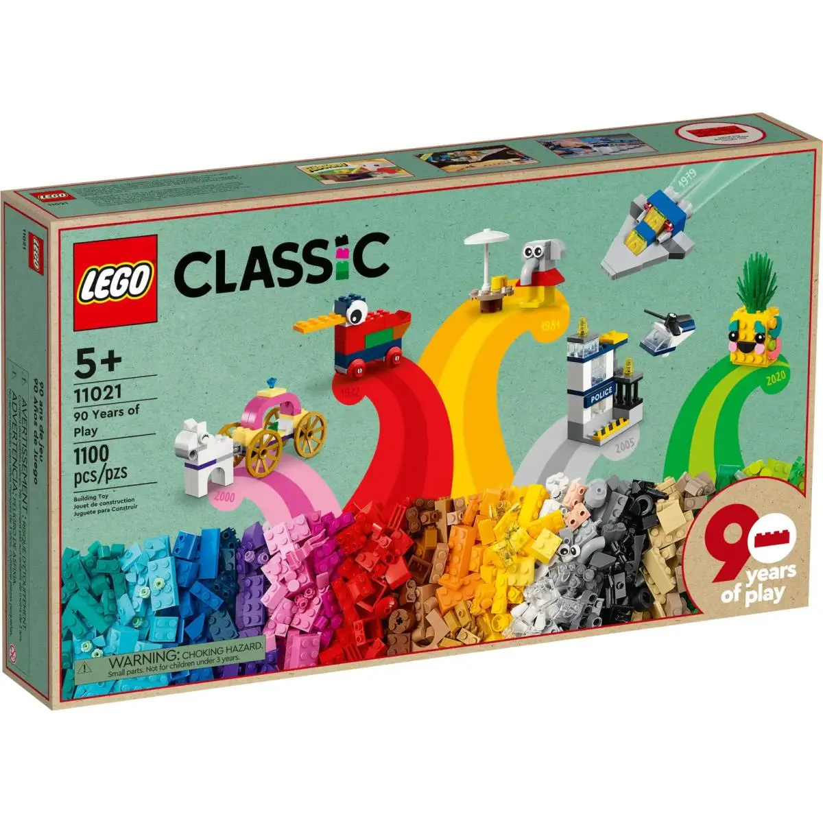 Lego Classic 11021 90 Years of Play