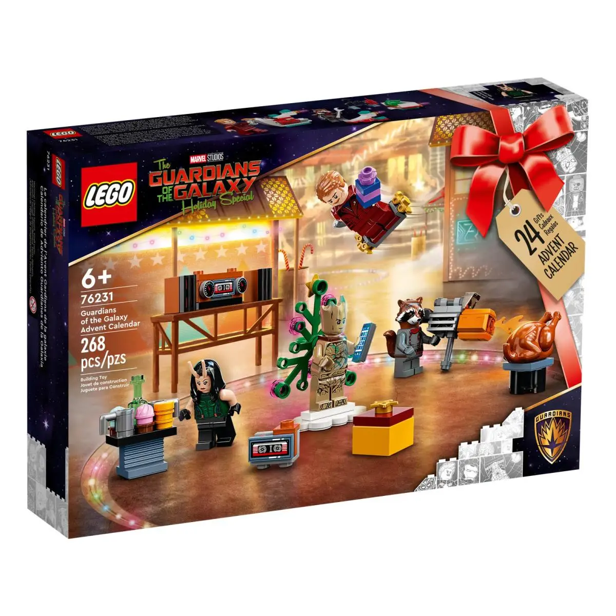 Lego Marvel 76231 Guardians of The Galaxy Advent Calendar 2022