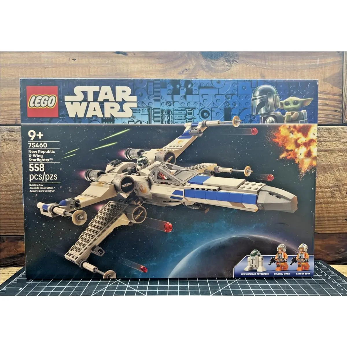 Lego Star Wars Republic X-wing Starfighter 75460 558 pc Building Set