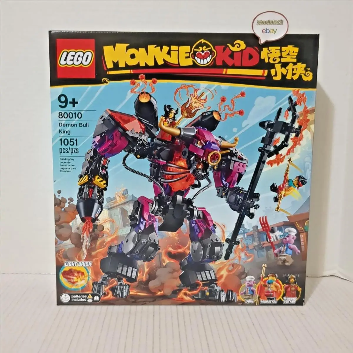 Lego Monkie Kid Demon Bull King 80010