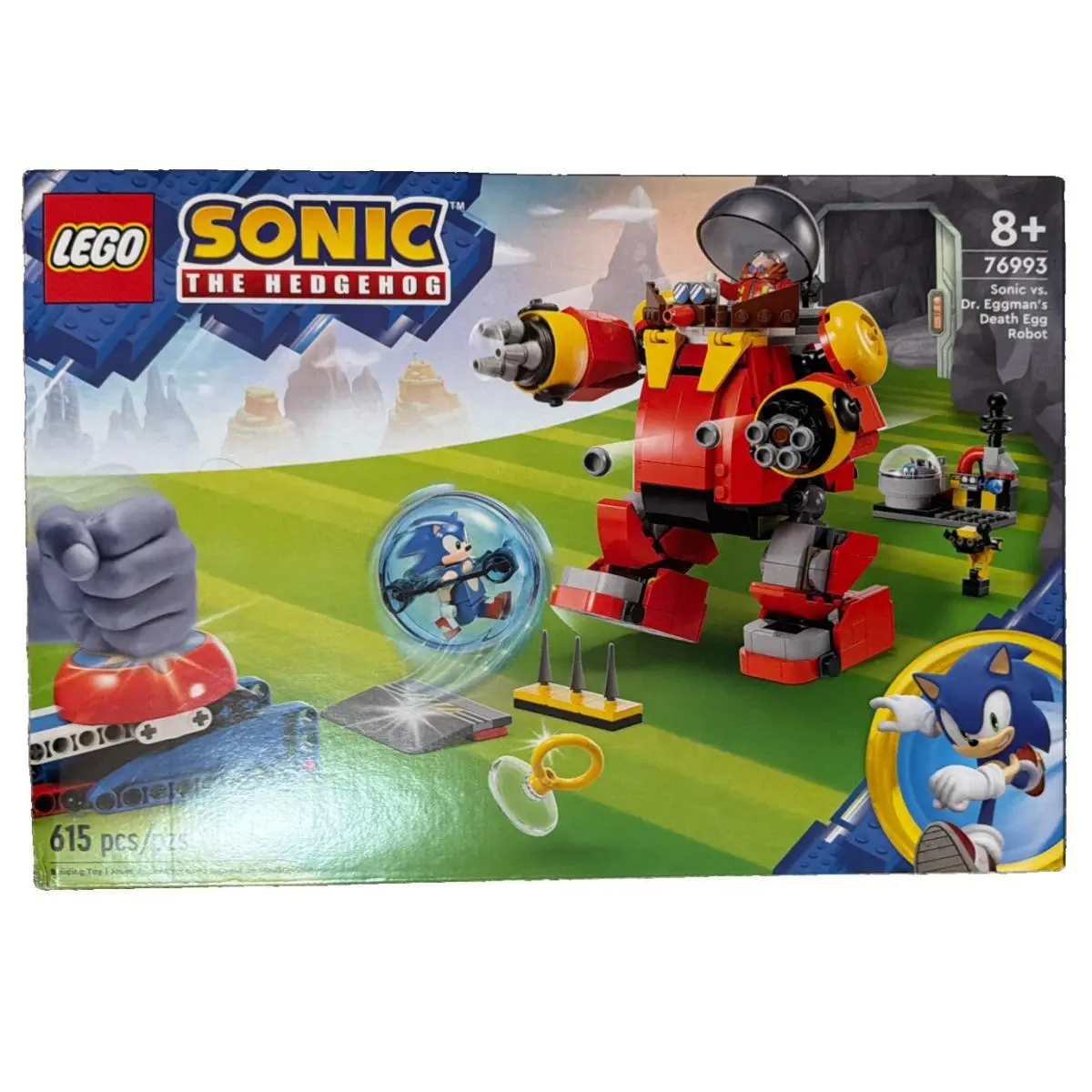 Lego Sonic The Hedgehog: Sonic Vs. Dr. Eggman’s Death Egg Robot 76993 - Nisb