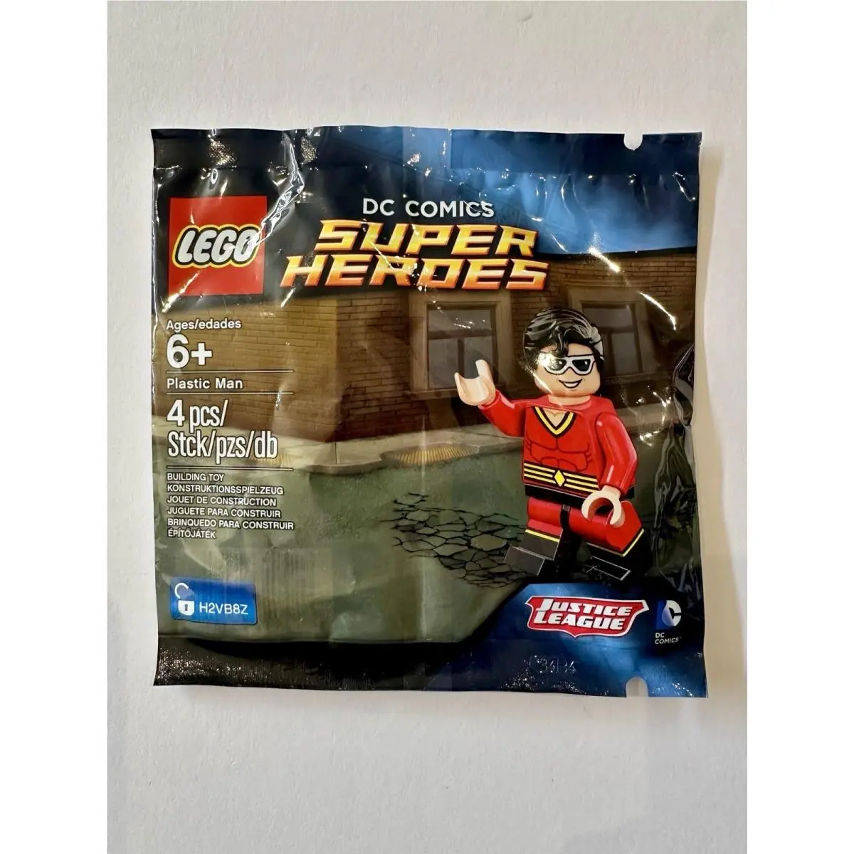 Lego DC Super Heroes Plastic Man Exclusive Minifigure - Poly Bag 5004081