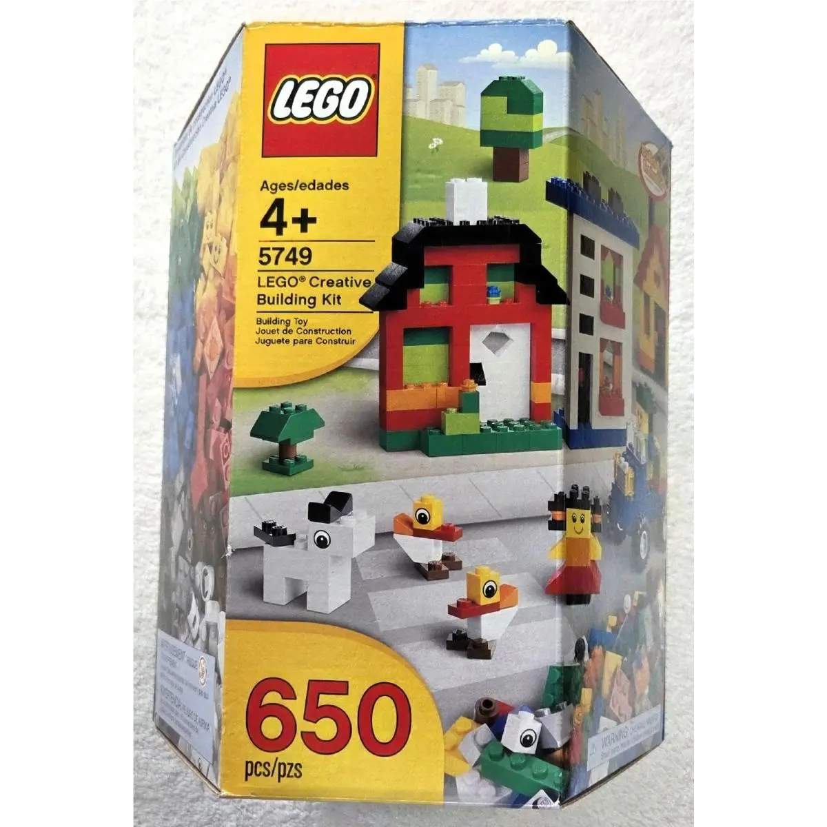 Lego Set 5749 Creative Building Kit Retired 650 Pc