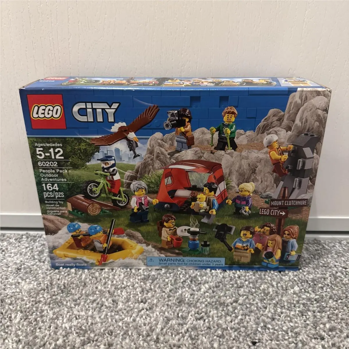 Lego City People Pack Outdoor Adventures 60202 Box Retired Set
