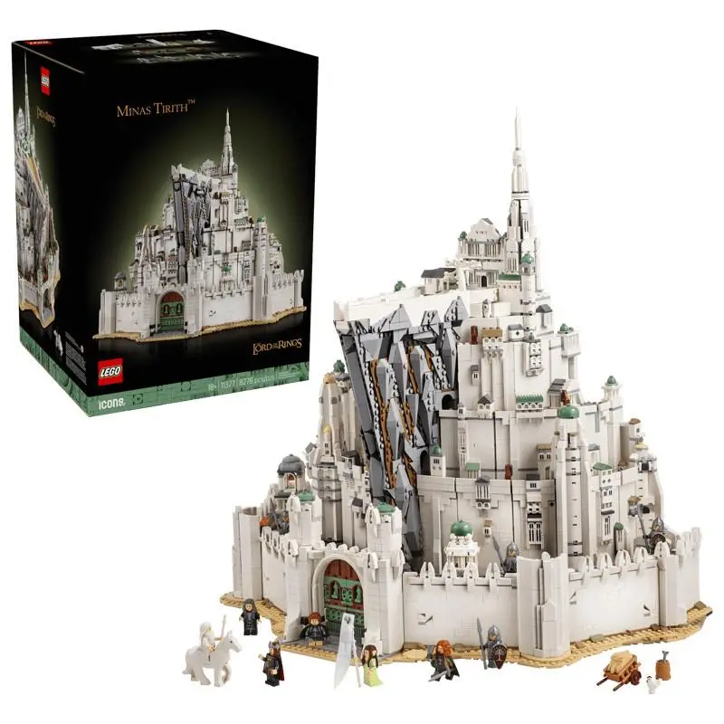 Lego Icons 11377 The Lord of The Rings: Minas Tirith Complete Set