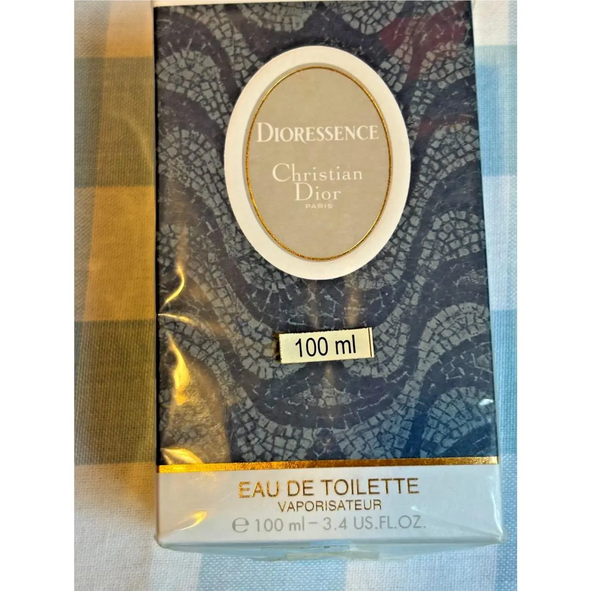 Vtg Christian Dior Dioressence Eau de Toilette 100 ml 3.4 fl oz Natural Spray