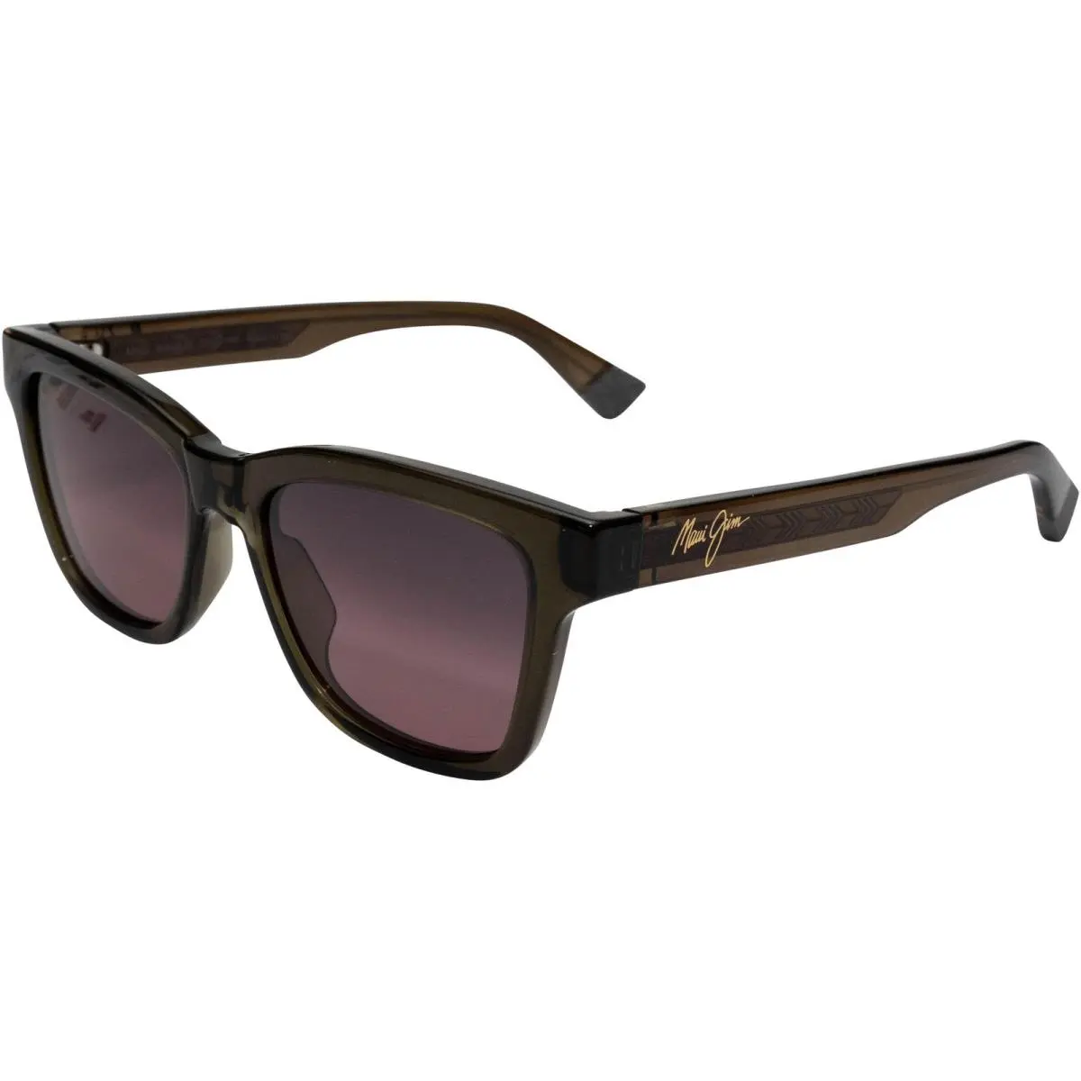 Maui Jim Hanohano MJ644 Sunglasses Shiny Trans Green