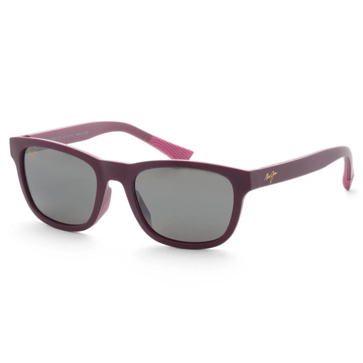 Maui Jim Men`s Kapii 54 Matte Cyclamen Polarized Sunglasses 617-28