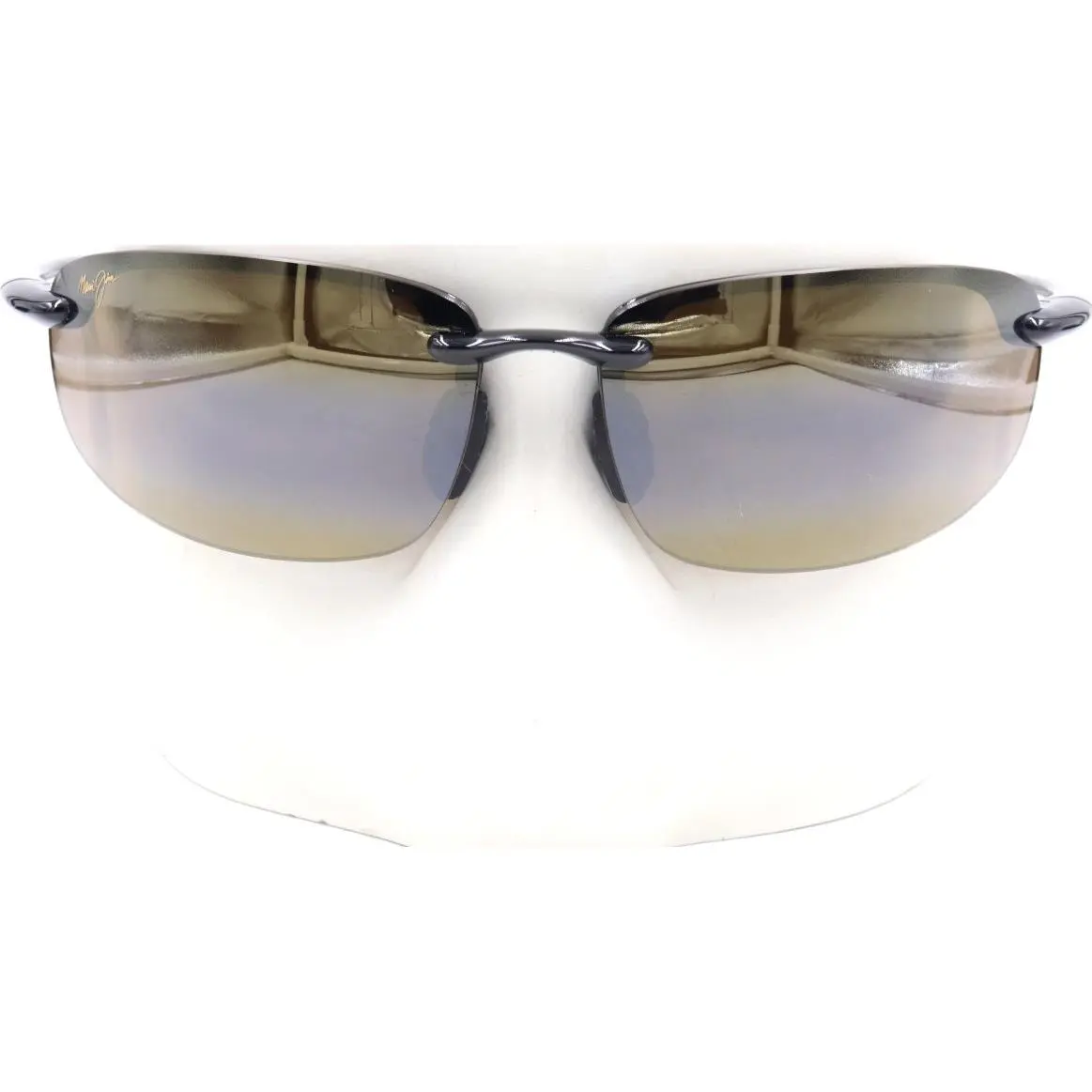 Maui Jim Hookipa Gloss Black Bronze Sunglasses H407-02 / MJ407S-002