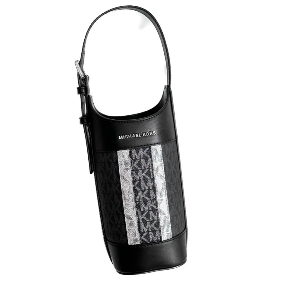 Michael Kors Signature Wine Bottle Holder IN Black