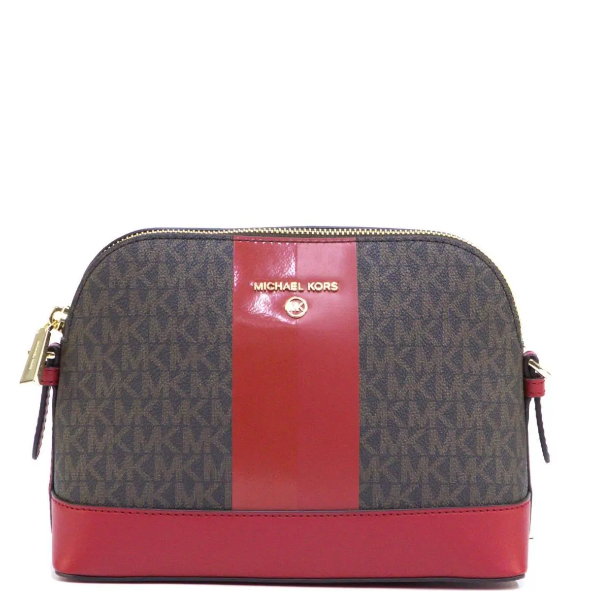 Michael Kors Jet Set Charm Large Dome Crossbody - Crimson - Crimson