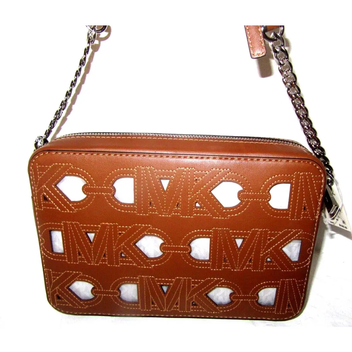 Michael Kors Jet Set Luggage Leather EW Crossbody Bag