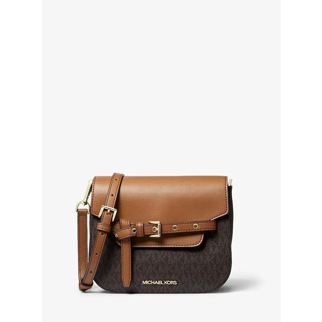 Michael Kors Emilia Small Crossbody Bag Brown