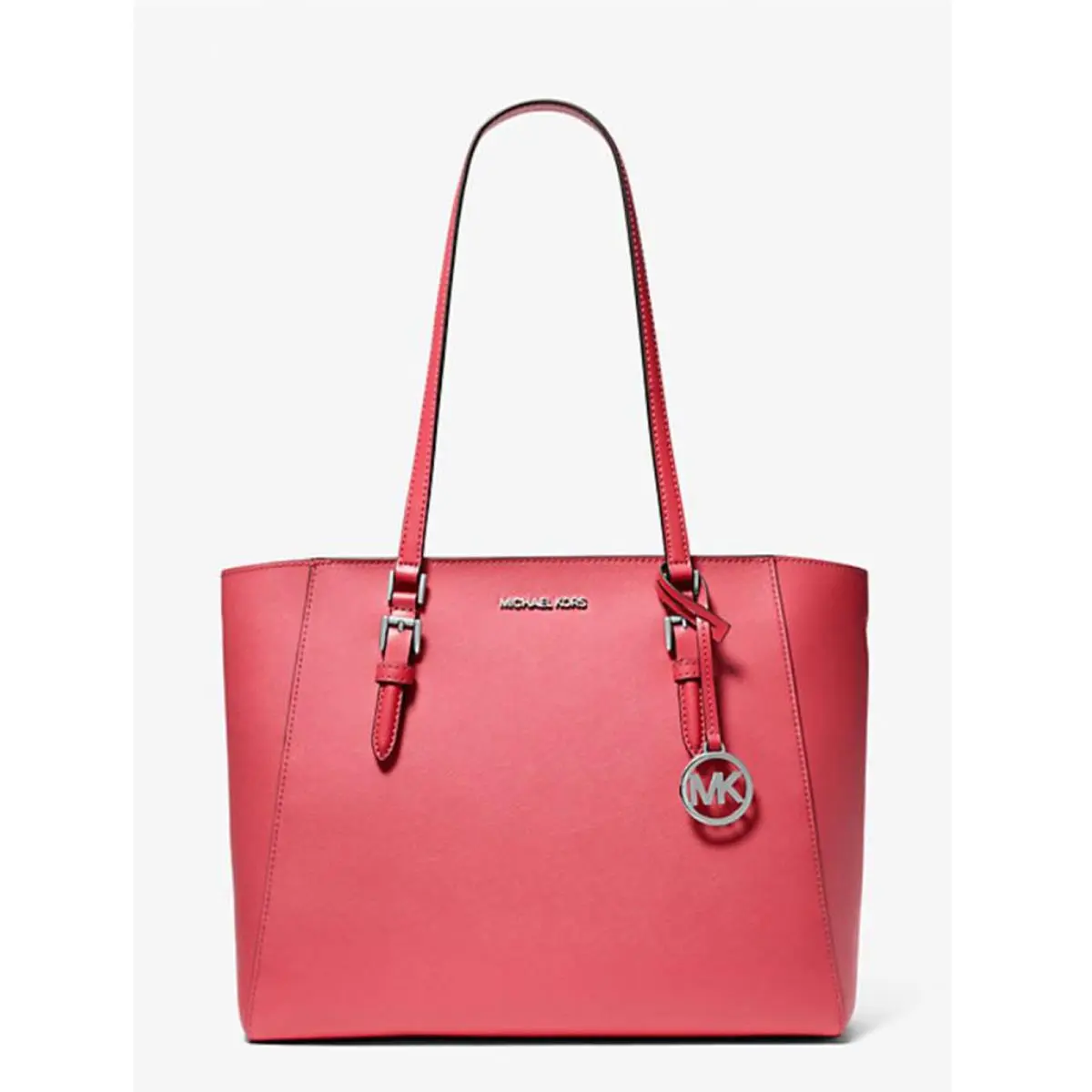 Michael Kors Outlet Charlotte Large Leather and Signature Logo 3-in-1 Tote Bag 3