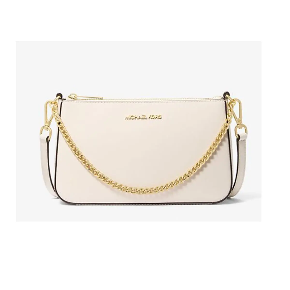 Michael Kors Women S Jet Set Travel Medium Pouchette Crossbody Bag 35S0GTVU6L-Lt