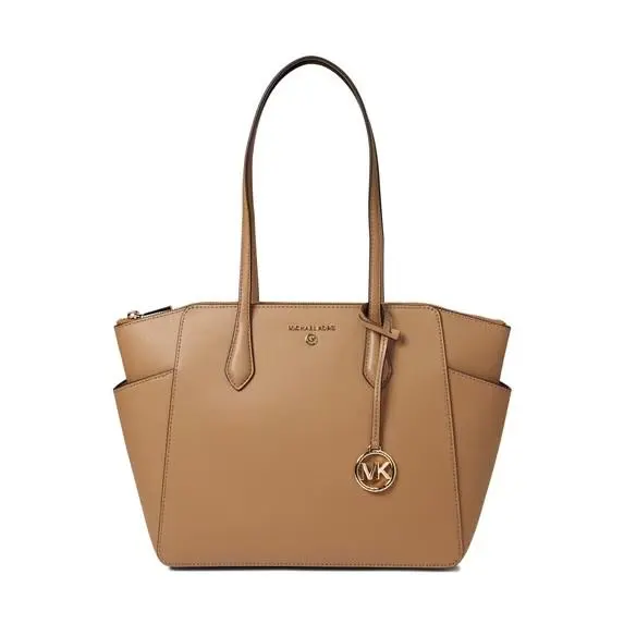 Michael Kors Marilyn Medium Top Zip Women`s Tote Husk