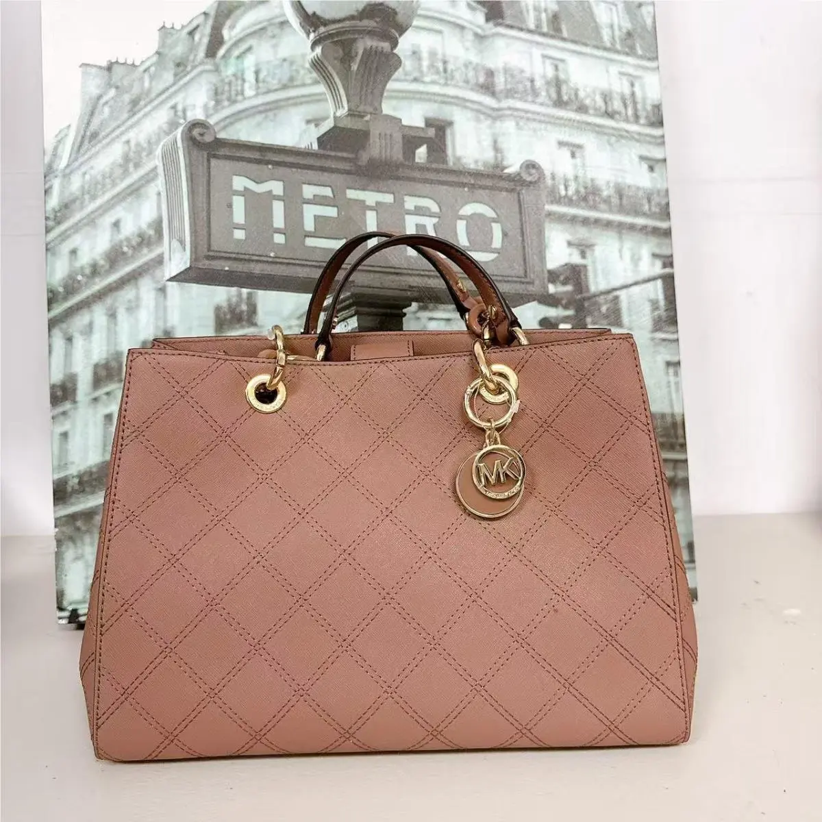 Michael Kors 30F5GCYT2T Cynthia MD Medium Satchel