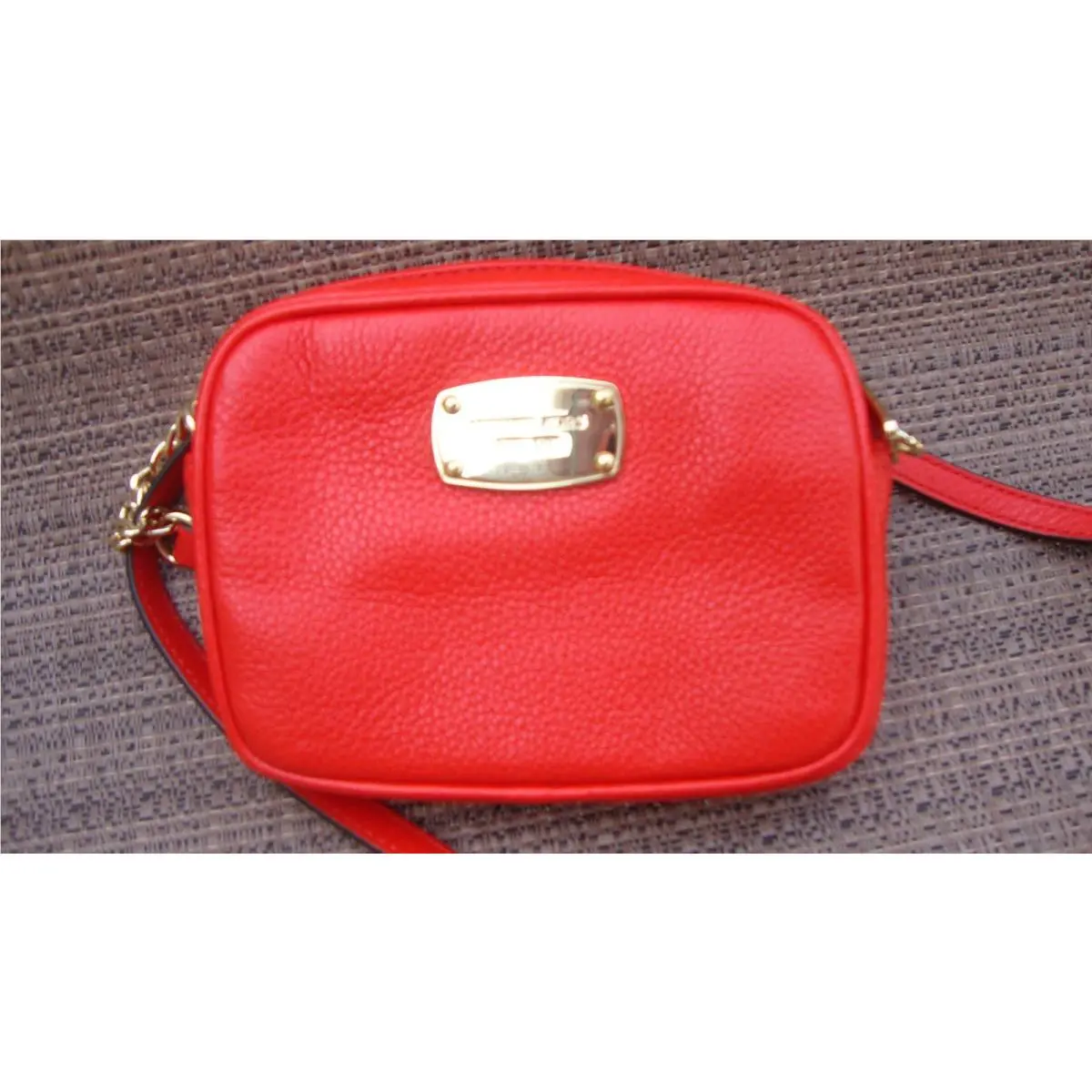 Michael Kors Hamilton Crossbody Bag Leather IN Mandar
