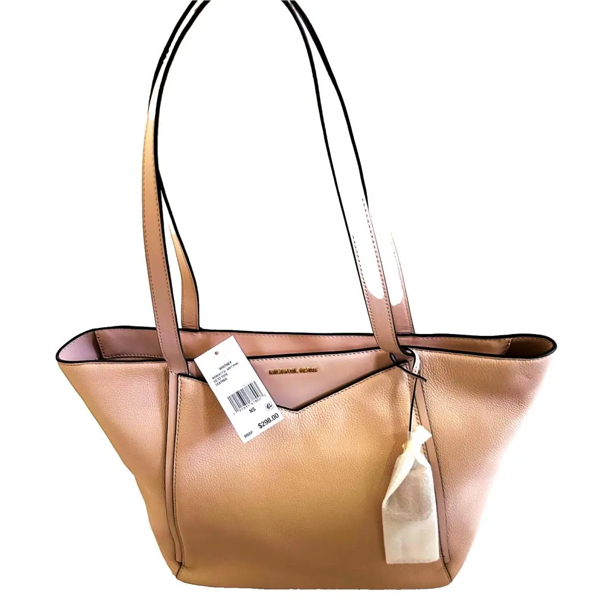 Michael Kors Soft Pink Saffiano Leather Multifunction Travel Tote Bag