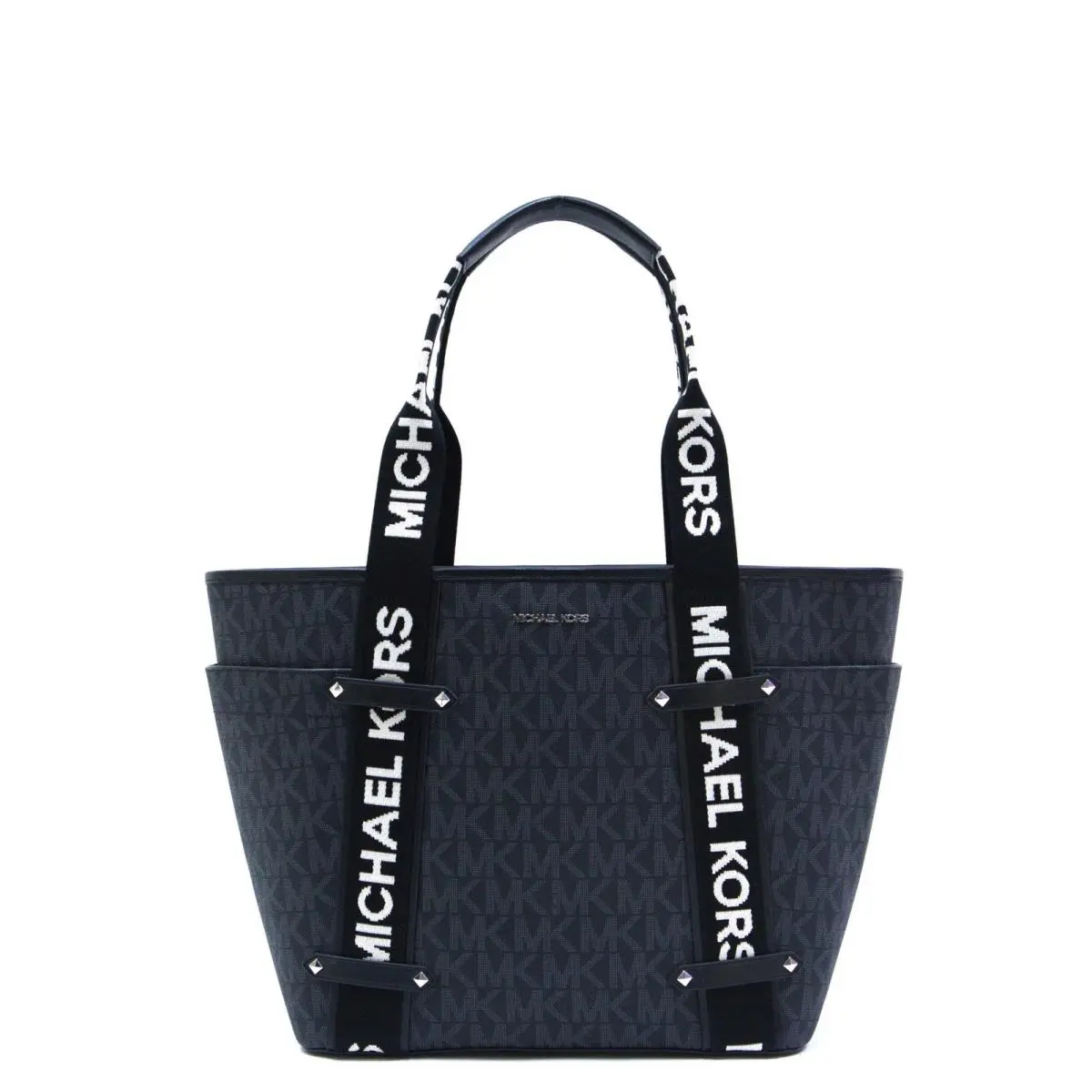 Maeve Large Open Tote Bag - Black by Michael Kors