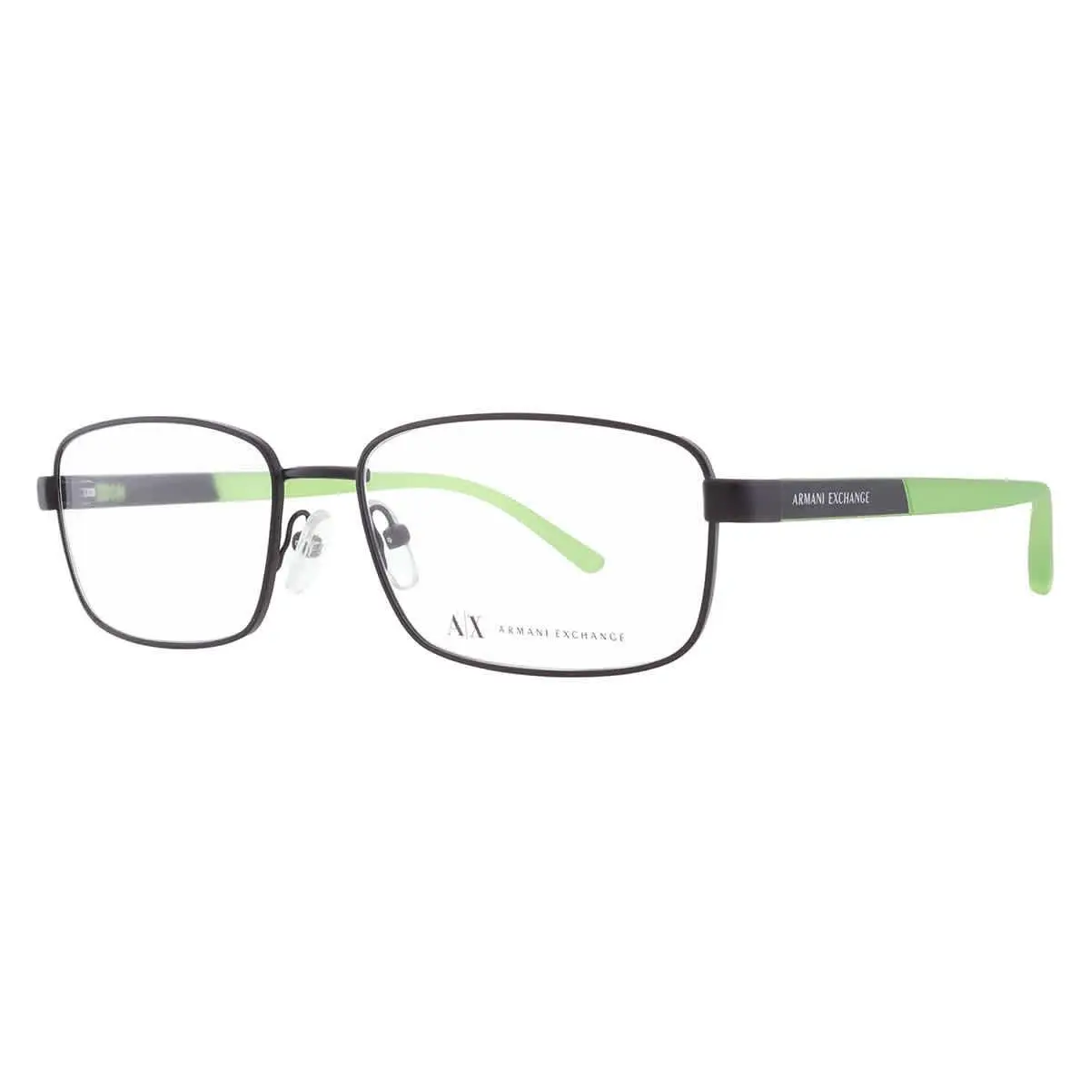 Armani Exchange Demo Rectangular Men`s Eyeglasses AX1050 6119 56 AX1050 6119 56