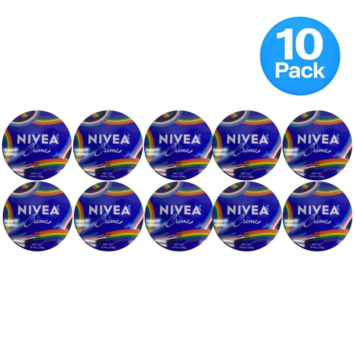 Nivea Creme Moisturizing Cream 8.4 Oz 10 Pack