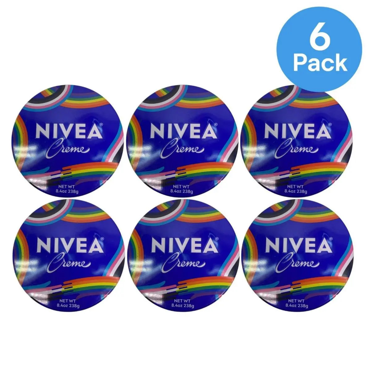 Nivea Creme Moisturizing Cream 8.4 Oz 6 Pack