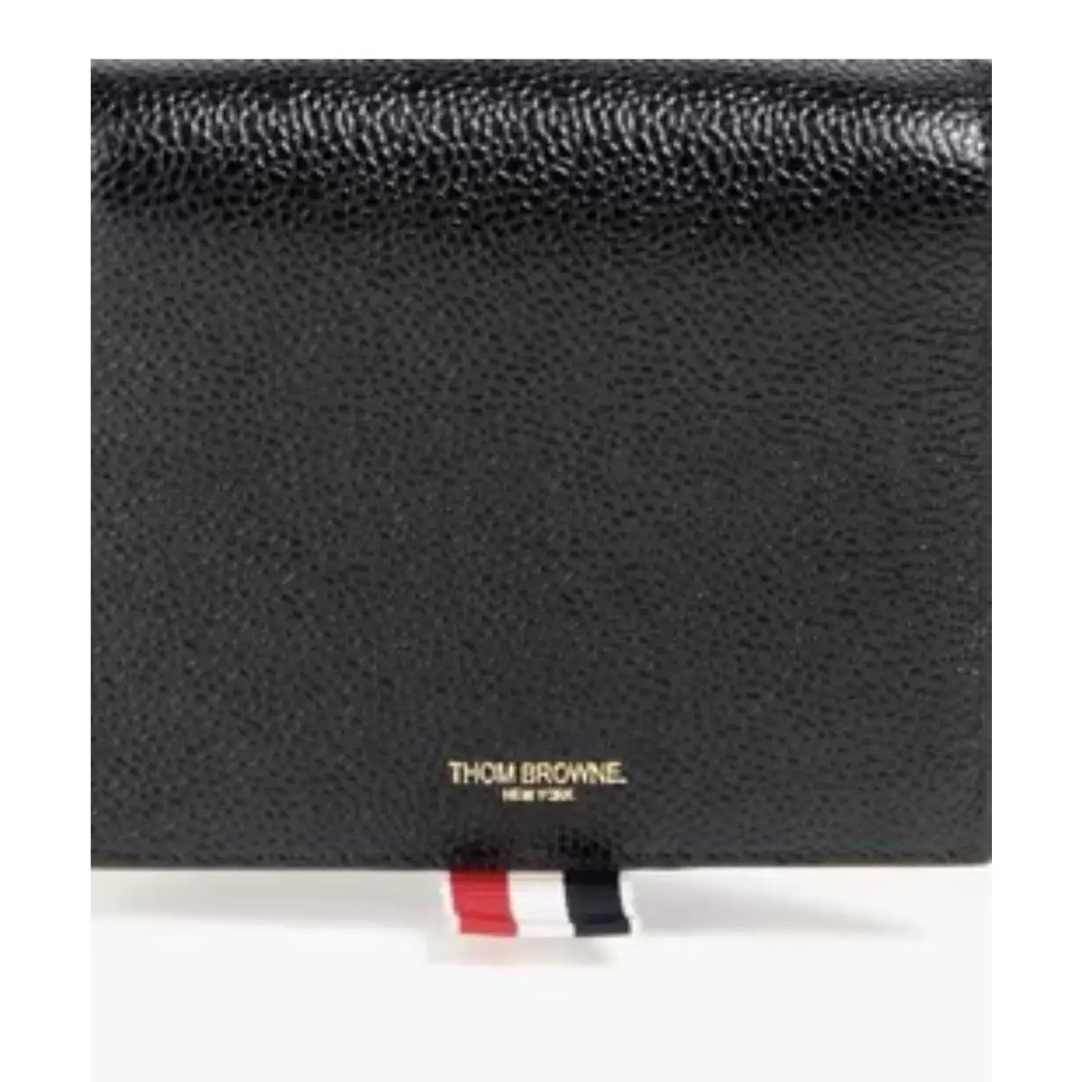 Thom Browne Leather Wallet Detachable Strap Mini Bag Made In Italy