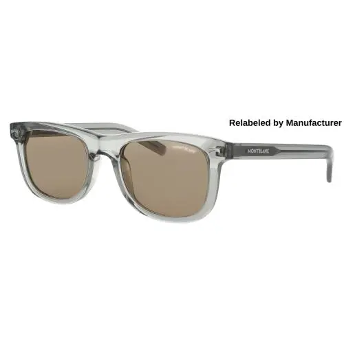 Montblanc MB0260S-004-RELABELED Sunglasses Sun Glasses 004 Grey 53