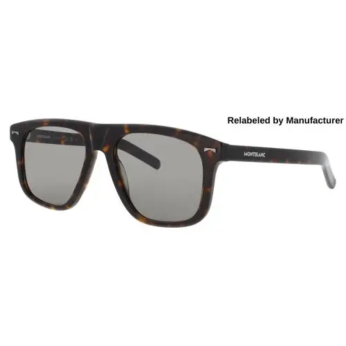 MB0227S-002-RELABELED Sunglasses Sun Glasses 002 Havana by Montblanc