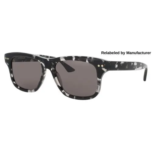 Montblanc MB0319S-003-RELABELED Sunglasses Sun Glasses 003 Black 5