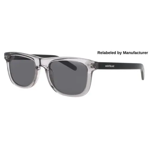 Montblanc MB0260S-003-RELABELED Sunglasses Sun Glasses 003 Grey/black