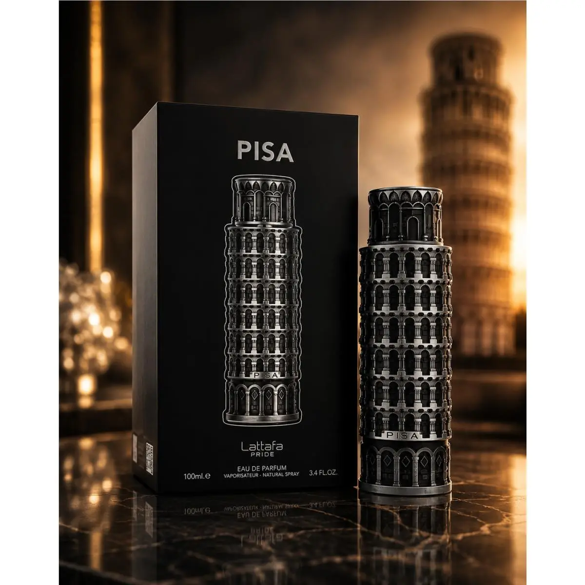 Lattafa Pride Pisa By Lattafa For Men 3.4 oz Eau De Parfum Spray