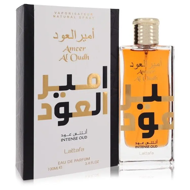 Ameer Al Oudh Intense Oud by Lattafa Eau De Parfum Spray Unisex 3.4 oz For Wom