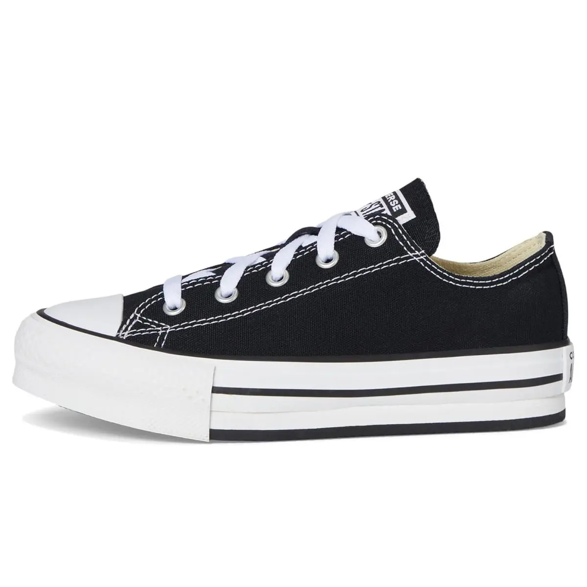Converse shoes - Black/White/Black 2