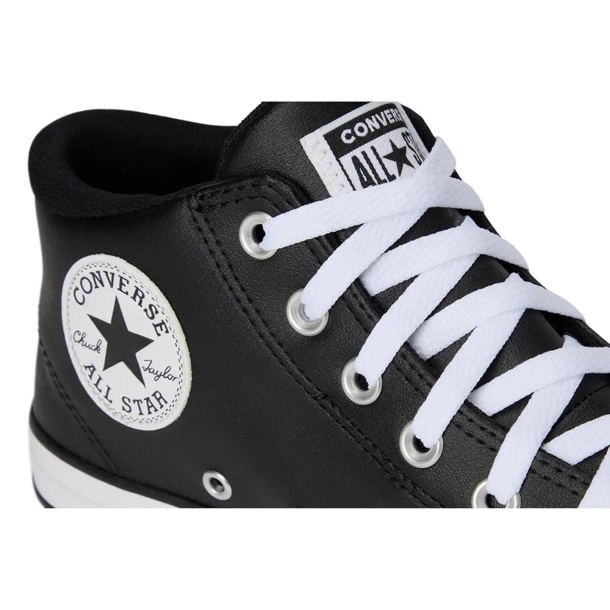 Converse shoes - Black/White/Black 4