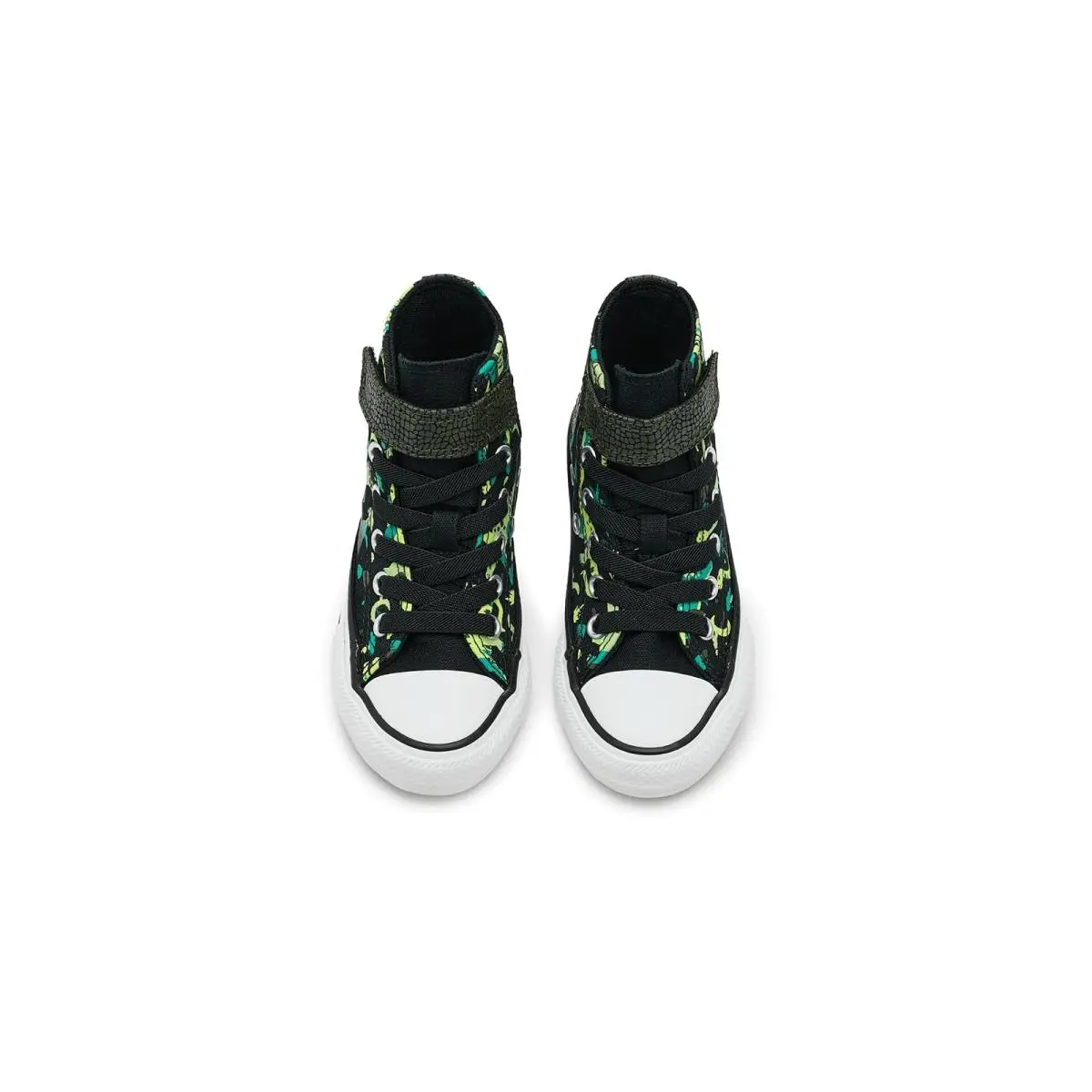 Converse shoes - Black/White/Neon Mantis 0