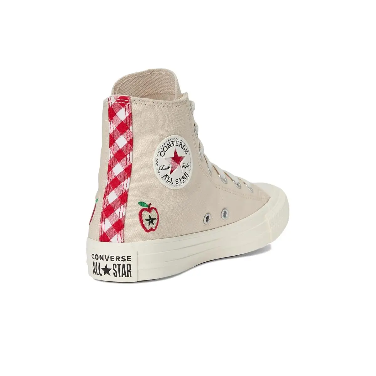 Converse shoes - Light Dune/Egret/Red 3