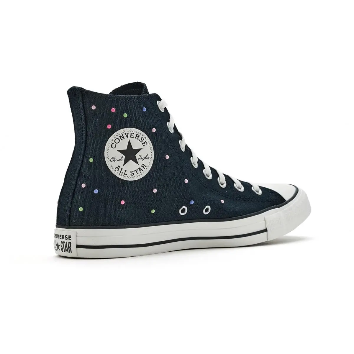 Converse shoes - Black/Pink/Very Peri 1